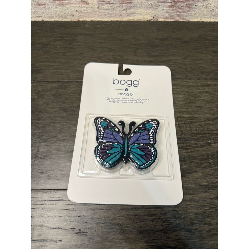 Bogg Bit Sky Dancer Butterfly Charm Accessory for Bogg Bag NIP